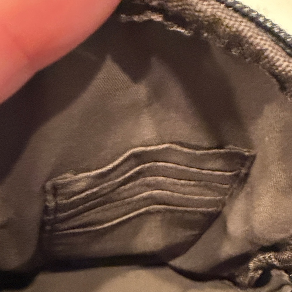 Elegant Black Mini Backpack With Patterned Strap - image 3